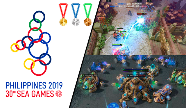 Dota 2, Starcraft II, Tekken 7 y más juegos presentes en los Juegos del Sudeste Asiático 2019.