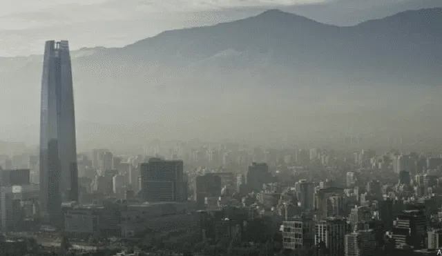 Santiago de Chile bajo medidas por contaminación ambiental