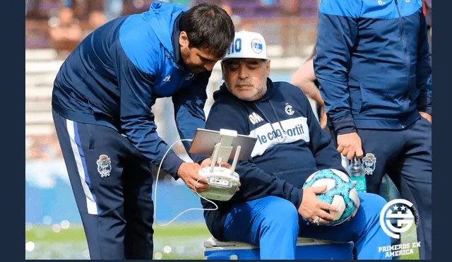 Gimnasia vs. Racing EN VIVO vía TyC Sports, Fox Sports debut de Diego Maradona. Foto: Twitter Gimnasia.