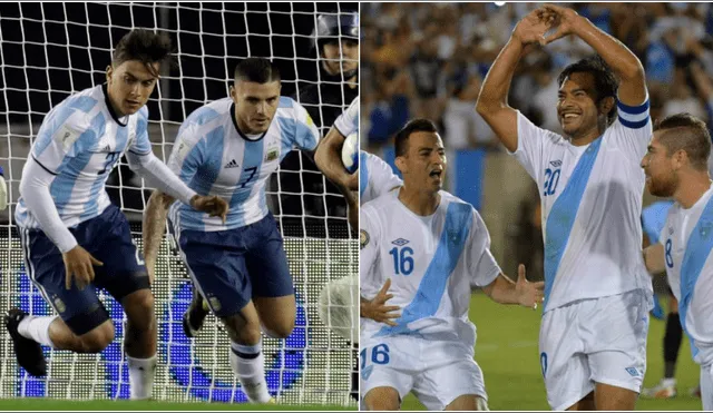 Argentina ganó con autoridad a Guatemala por fecha FIFA [RESUMEN]