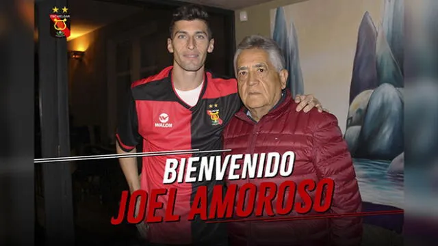 Joel Amoroso, nuevo jugador del Melgar