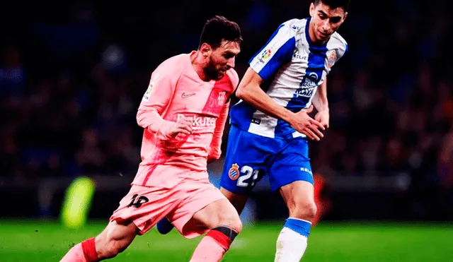 Barcelona vs Espanyol: magistral tiro libre de Messi para el 1-0 [VIDEO]