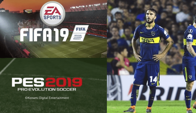 FIFA 19 y PES 2019 protagonizan disputa por Boca Juniors