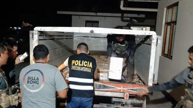 Los Sinchis de Mazamari incautan más de 400 kilos de cocaína