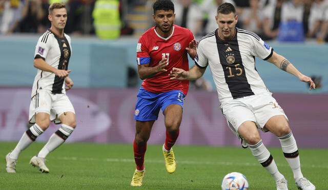 Alemania está ganando a Costa Rica y consigue su boleto a los octavos de final del Mundial Qatar 2022. Foto: EFE
