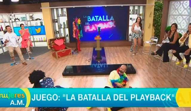 Magdyel Ugaz y Ricky Trevitazo protagonizan atrevido baile y terminan en el piso