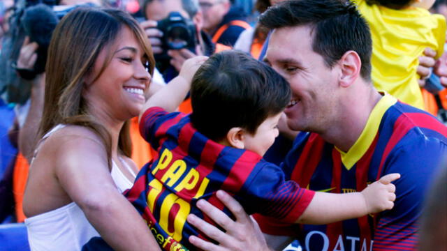 Antonella Rocuzzo y Lionel Messi son calificados como malos padres en redes sociales