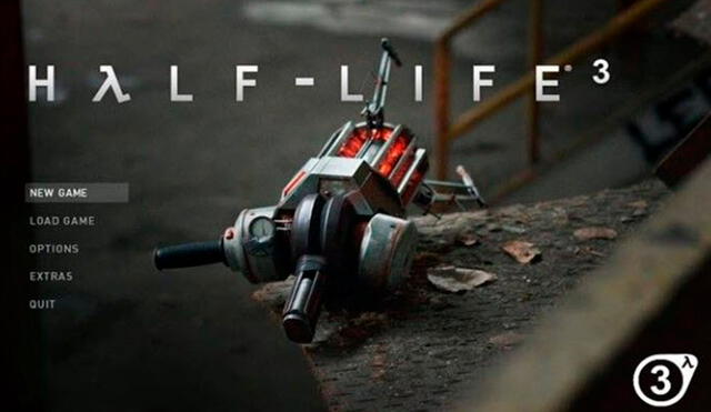 Así podría lucir la interface de Half-Life 3. Foto: Twitter