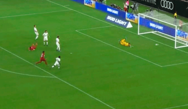 Robert Lewandowski anotó segundo gol del Real Madrid vs. Bayern Múnich por la International Champions Cup 2019. | Foto : DirecTV