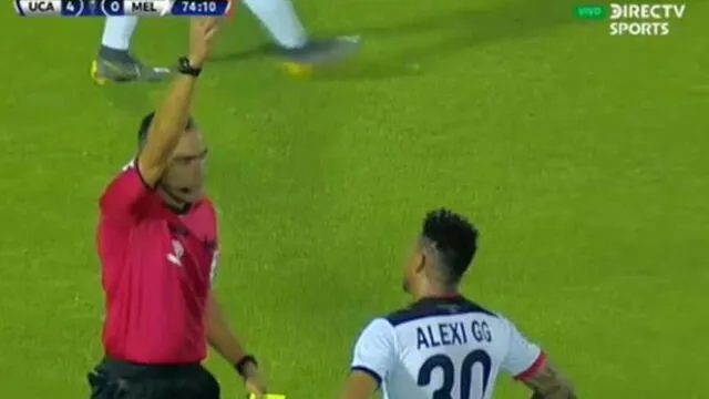 Alexi Gómez y la tonta falta que le costó la tarjeta roja en la goleada del Melgar [VIDEO]