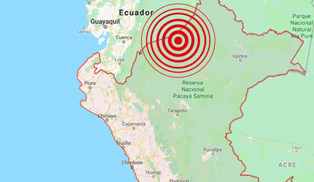 IGP registró sismo de magnitud 4.6 en Loreto esta madrugada