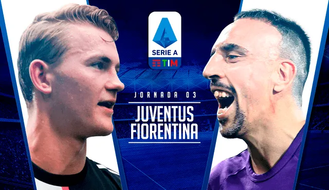 Juventus vs. Fiorentina se enfrentan este sábado EN VIVO ONLINE por la fecha 3 de la Serie A italiana en el estadio 'Artemio Franchi'.