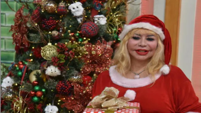 Susy Díaz se prepara para fiestas navideñas