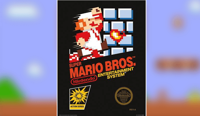 Portada de Super Mario Bros para NES. Foto: Captura.