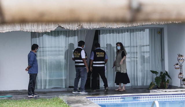 Policía verificó inmueble de Susana Villarán para que cumpla arresto domiciliario. Foto: Aldaír Mejía.