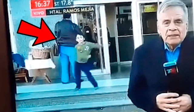 Facebook viral: niño fanático de Fortnite baila detrás de periodista durante cobertura en vivo [VIDEO]