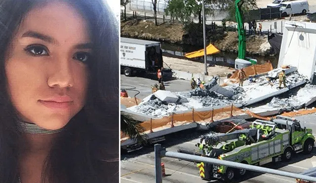 Estados Unidos: latina entre víctimas tras derrumbe del puente de Miami [VIDEO]