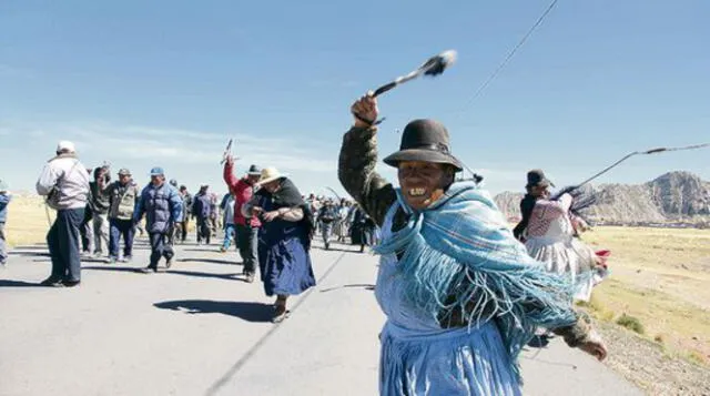 Los azotes son práctica común en región Puno.