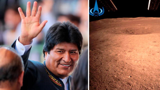 Evo Morales celebra ser socio tecnológico de China tras alunizaje del Chang'e 4
