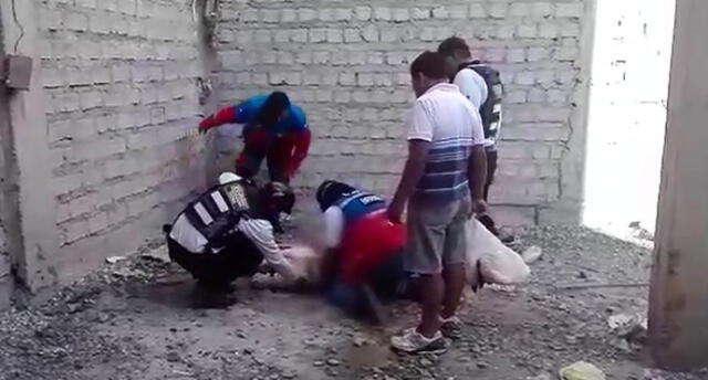 Menor de 15 años quiso lanzarse, se arrepintió, pero cayó de cuarto piso en Tacna [VIDEO]