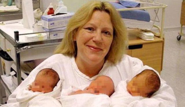 Carol Horlock ha tenido 13 bebés como vientre de alquiler. Foto: Daily Mail