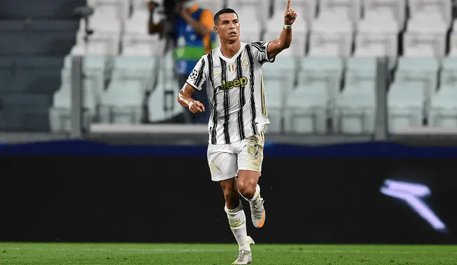 Cristiano Ronaldo empató el partido entre Juventus y Lyon, pero no todavía no le alcanza a su equipo. | Foto: AFP