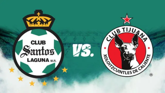 Santos Laguna vs. Tijuana EN VIVO ONLINE: horario y dónde ver el partido por Liga MX.