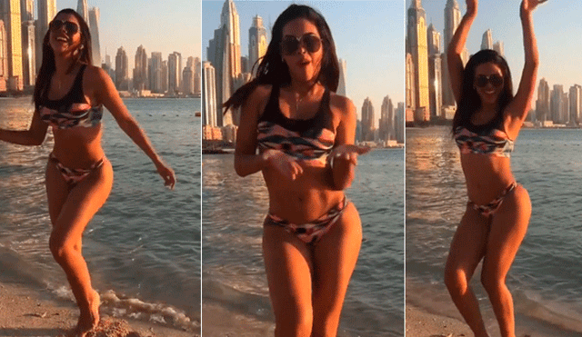 Instagram: Stephanie Valenzuela disfruta la vida al ritmo de Maluma con sexy baile [VIDEO]