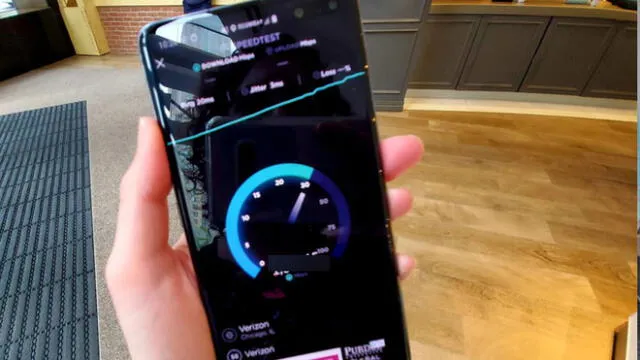 Usuario mide la velocidad de conexión 5G y el resultado es sorprendente [VIDEO]