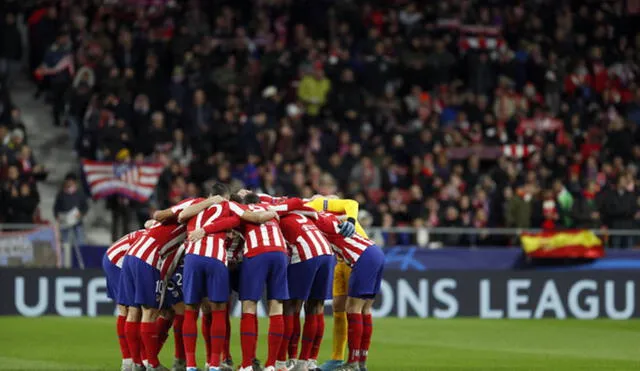 Atlético Madrid anunció hoy a través de su página web que presentará la solicitud del ERTE. Foto: Internet.
