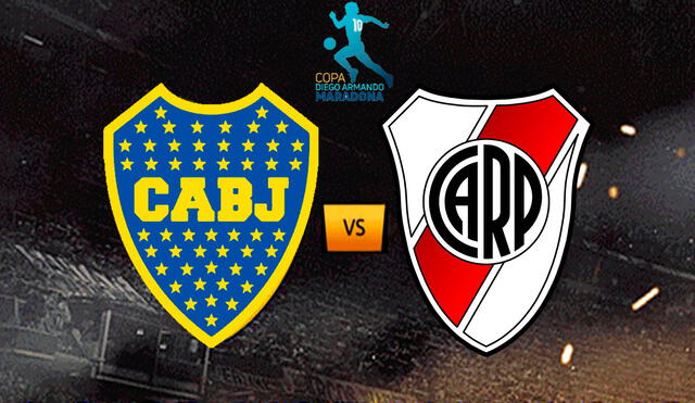 Boca Juniors y River Plate juegan este sábado por la fecha 4 de la Fase Campeonato de la Copa Diego Maradona. Foto: composición de La República