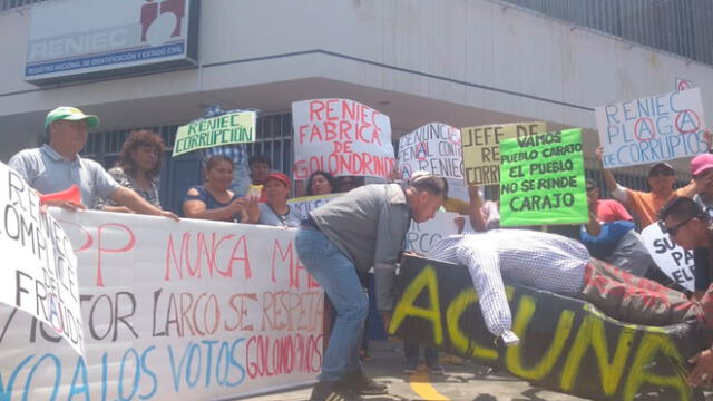 Trujillo: nueva protesta ciudadana por “votos golondrinos” [VIDEO]