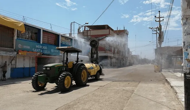 Se realizarán labores de desinfección de todas las áreas de los mercados. (Foto: Municipalidad Provincial de Ferreñafe)