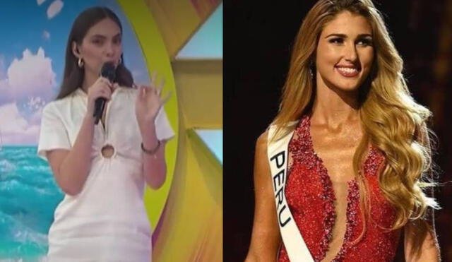 Natalie Vértiz confía en que Alessia Rovegno podría convertirse en nuestra nueva Miss Universo 2022. Foto: captura de América TV/Instagram