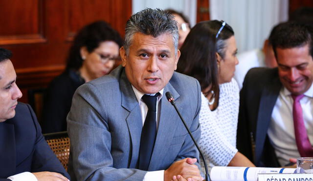 César Campos llegó al Congreso en 2018 como accesitario . Foto: La República.
