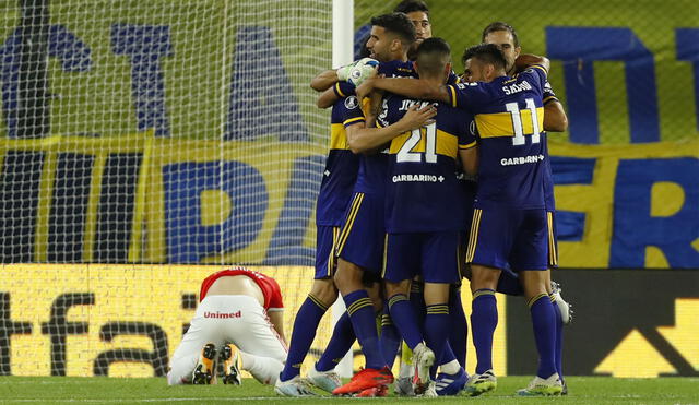 Boca Juniors jugará con Racing la fase de los cuartos de final de la Copa Libertadores. Foto: Twitter