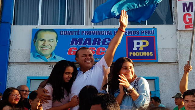 Marco Gasco es el alcalde provincial de Chiclayo, según Ipsos