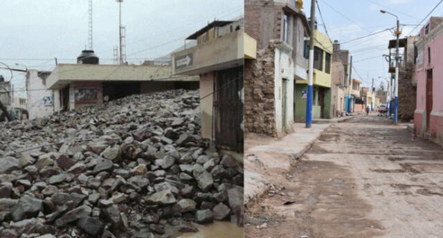 Atienden emergencia que dejaron lluvias en 17 sectores de la región Arequipa [FOTOS]