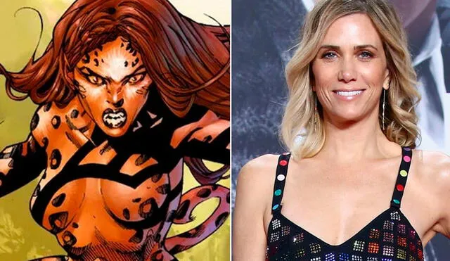 Primera imagen de Kristen Wiig como Cheetah. Créditos: Composición