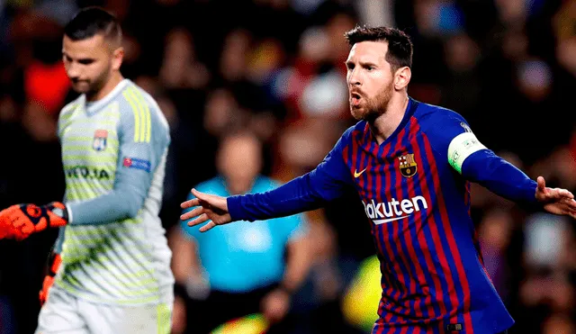 Barcelona vs Lyon: Lionel Messi sentencia la llave con descomunal golazo [VIDEO]