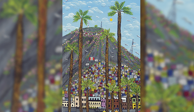 Brasil. “Cerro San Cristóbal”, de la artista brasileña Ángela Gomes.