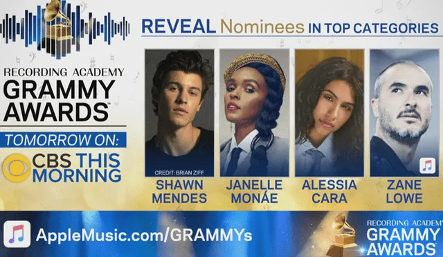 Premios Grammy 2019: Cardi B, Drake y Kacey Musgraves lideran listas de nominados