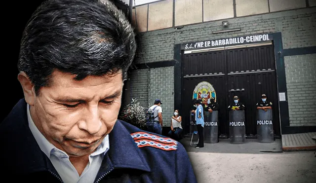 Pedro Castillo se encuentra detenido preliminarmente en el penal Barbadillo. Foto: composición LR/ Andina