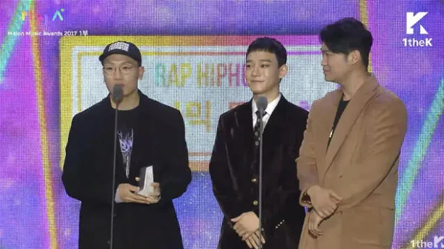 Chen y Dynamic Duo ganaron un premio a mejor colaboración en el 2017.