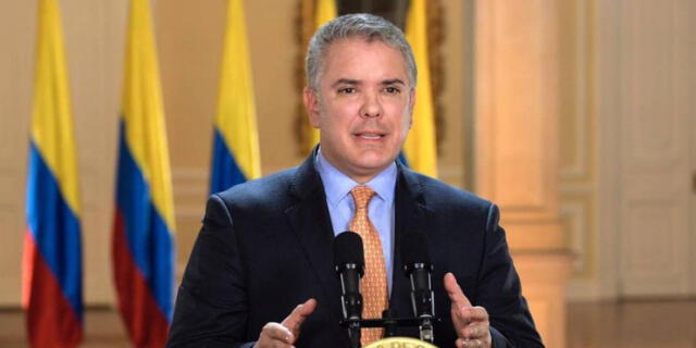 Iván Duque, presidente de Colombia. Foto: Presidencia Colombia