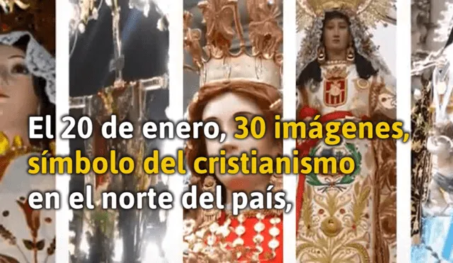 Las imágenes que acompañarán a Francisco en Trujillo [VIDEO]