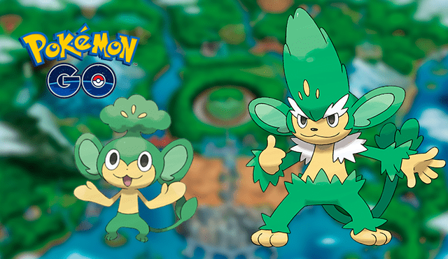 Pansage y Simisage aparecerán para los usuarios que juegan Pokémon GO en Asia Pacífico.