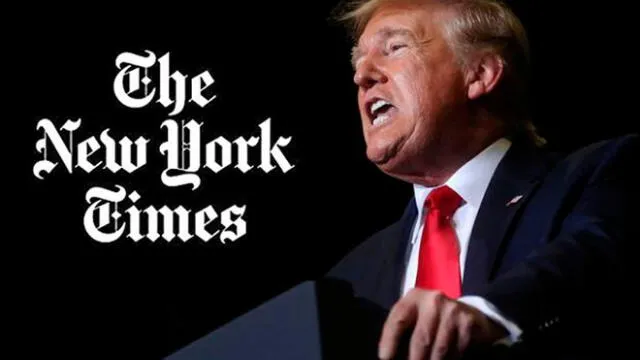 Campaña de Donald Trump denunciaría a The New York Times por difamación