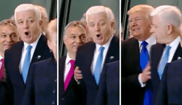 Donald Trump empujó a primer ministro y desata polémica tras cumbre de la OTAN [VIDEO]