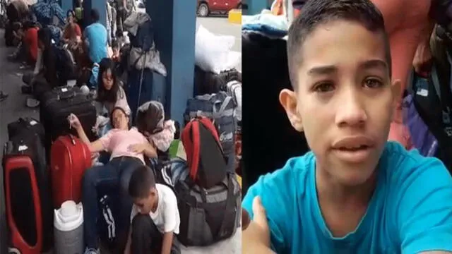 Venezolanos en Perú: el conmovedor pedido de un niño al presidente Martín Vizcarra [VIDEO]